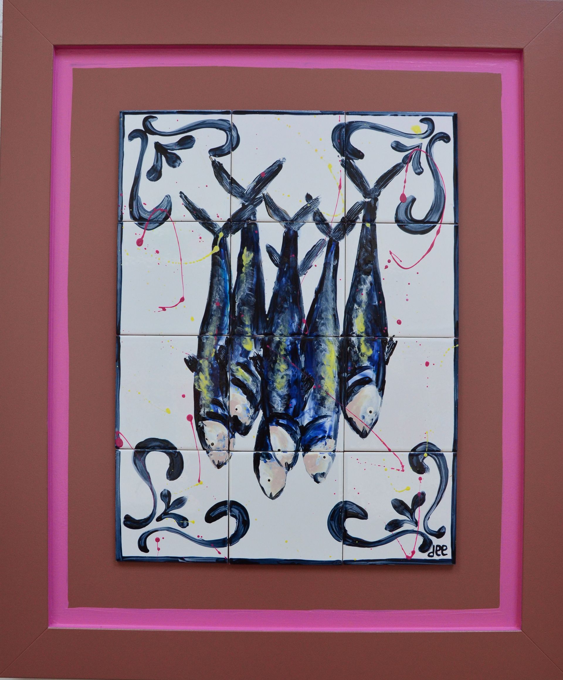 tegeltableau tegelkunstwerk