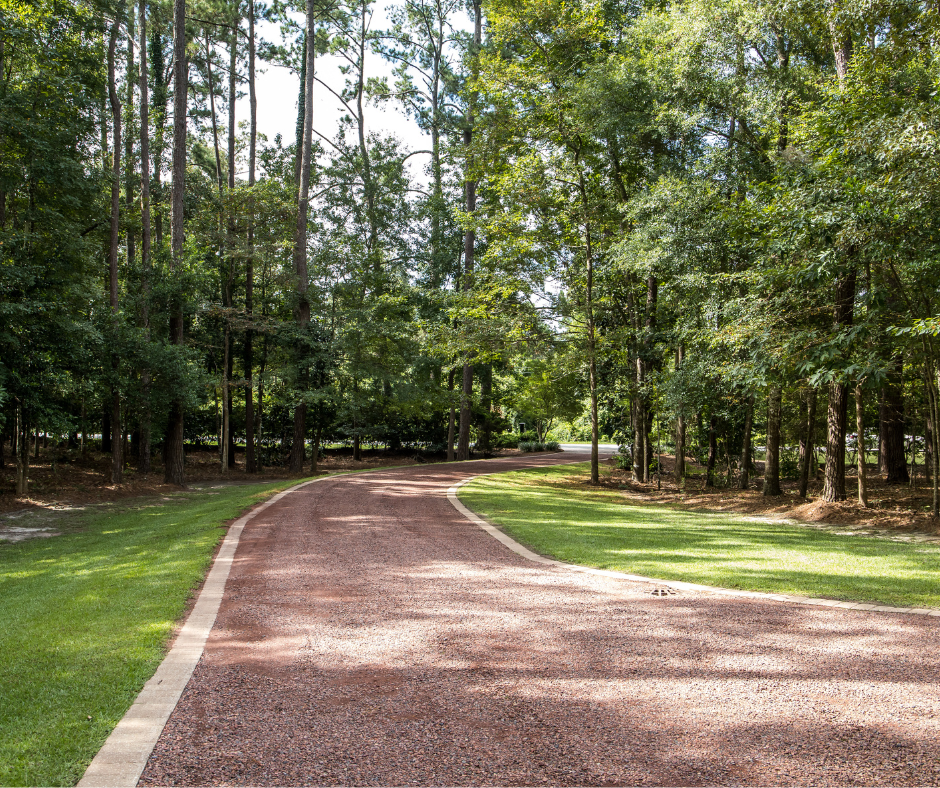 New long gravel driveway install in Medical Lake WA