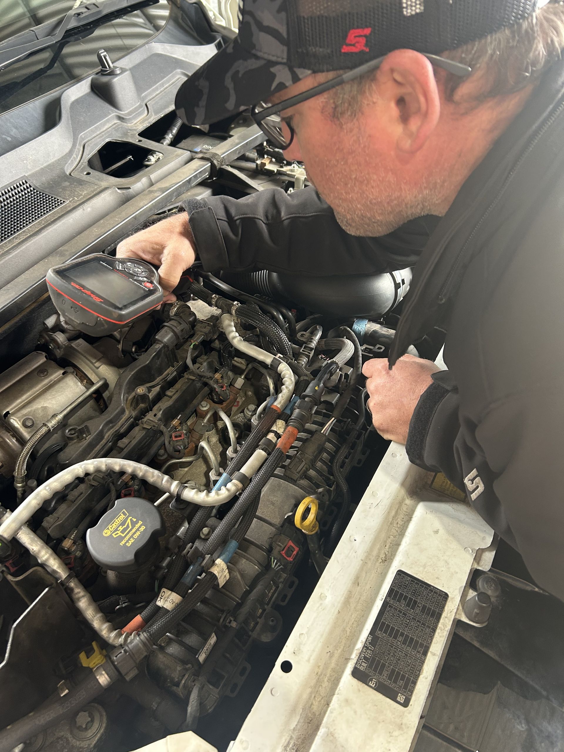 The Car Engine is Shown and Being Worked On— Bob Best Mechanical in Drayton, QLD