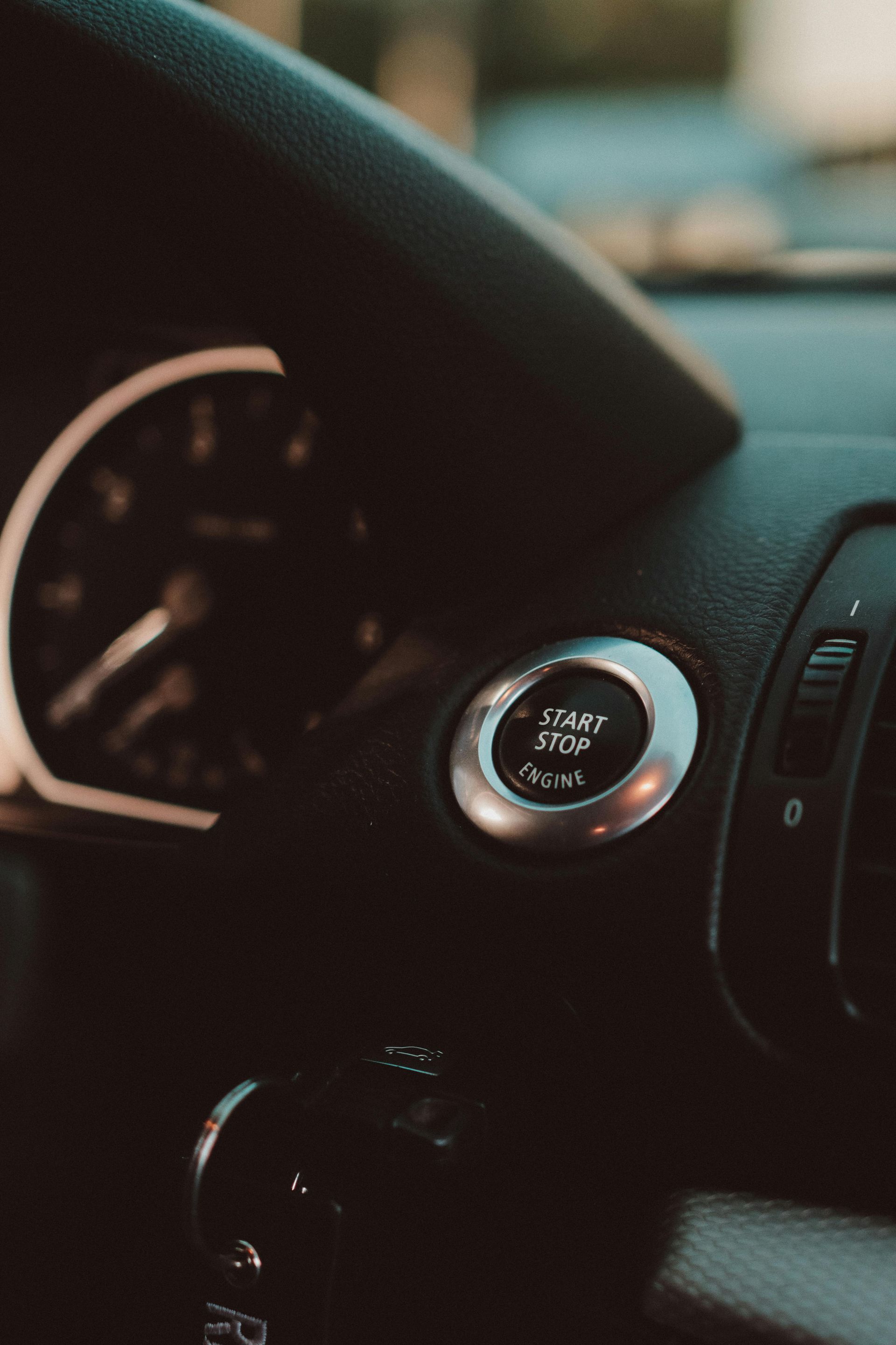 Car dashboard with 