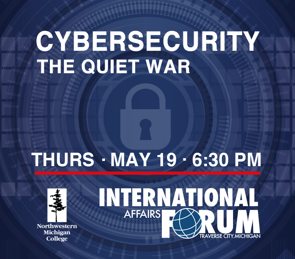 A poster for the international forum on cybersecurity