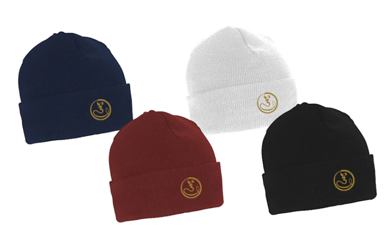 Beanie with Source Calligraphy