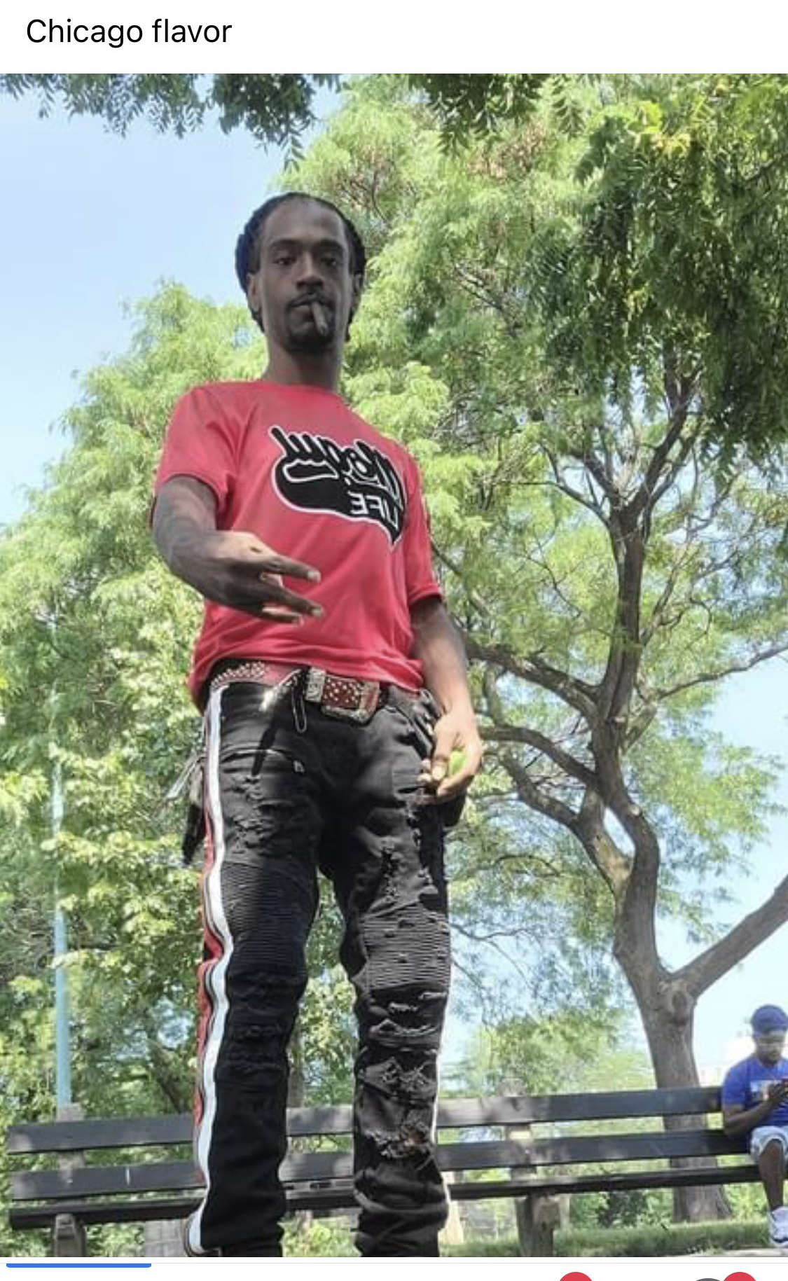 Man Wearing Red Tshirt