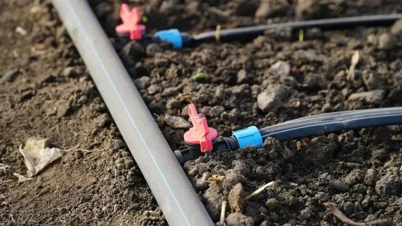 irrigation installation