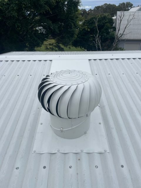 Attic House Roofing Construction with Metal Roof — SRV Roofing in Gympie, QLD