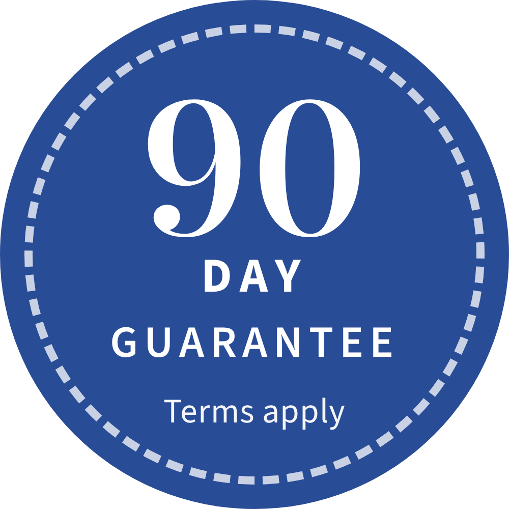90 Day Guarantee Stamp