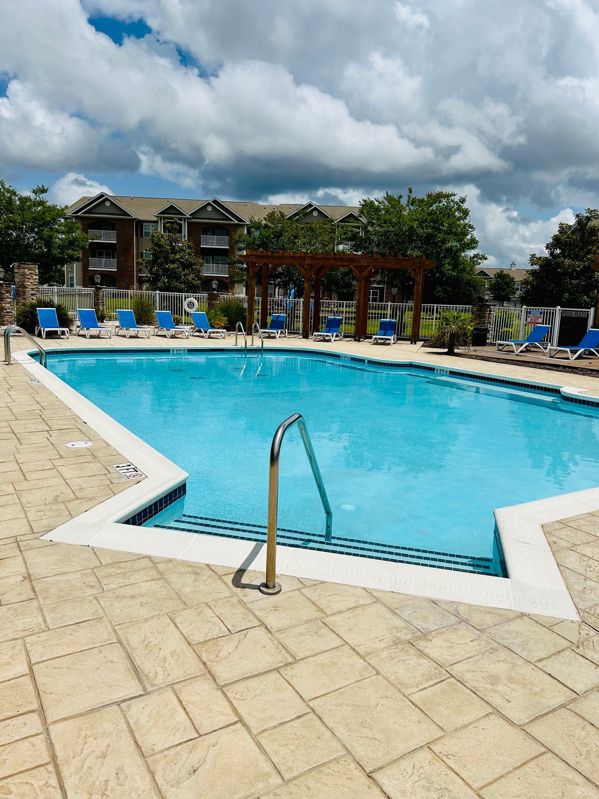 private pool access