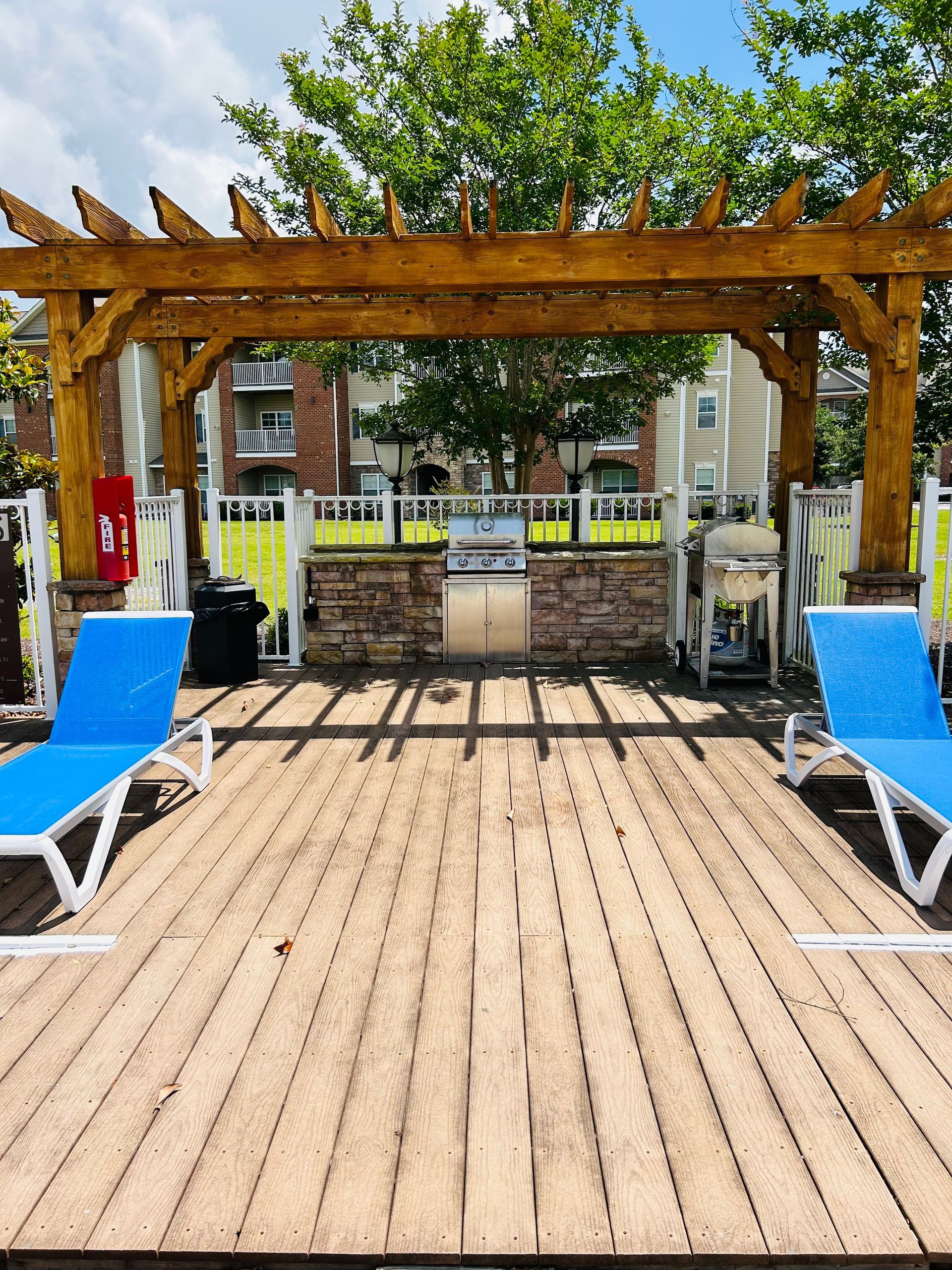 outdoor deck
