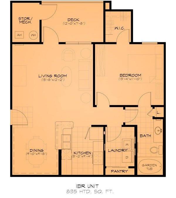 The Washington floor plan