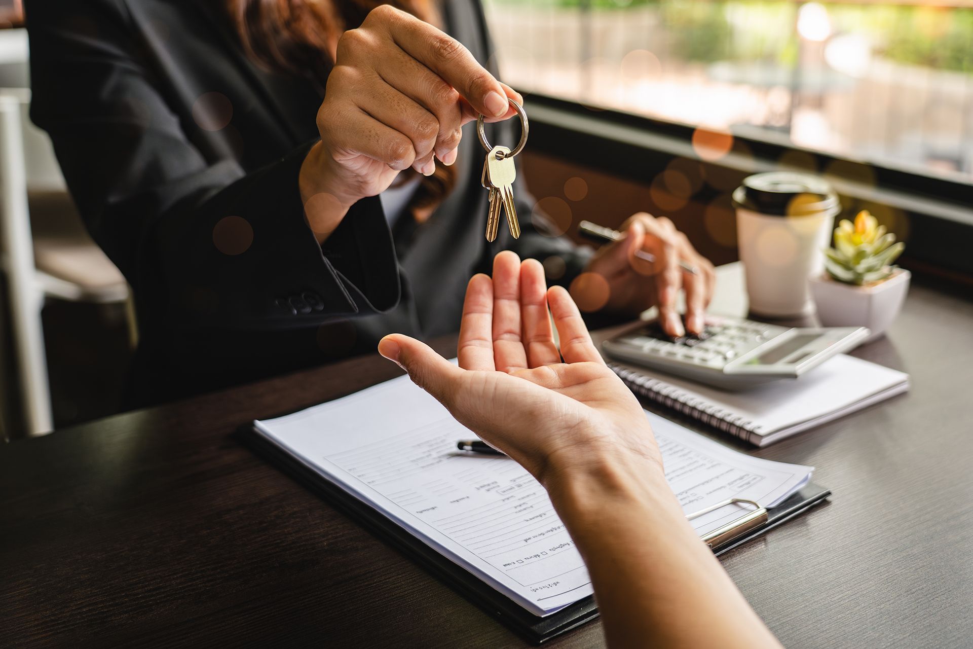Handling Over the House Key