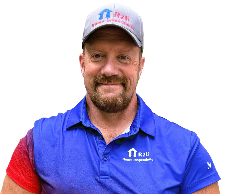 A man with a beard wearing a tie die polo shirt