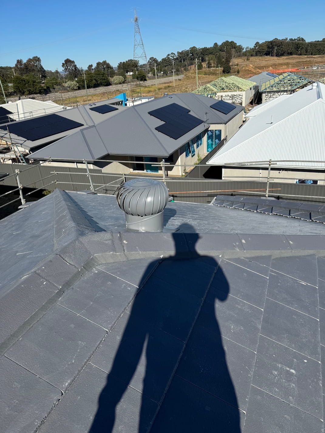 A new roof with a whirlybird in Wollongong