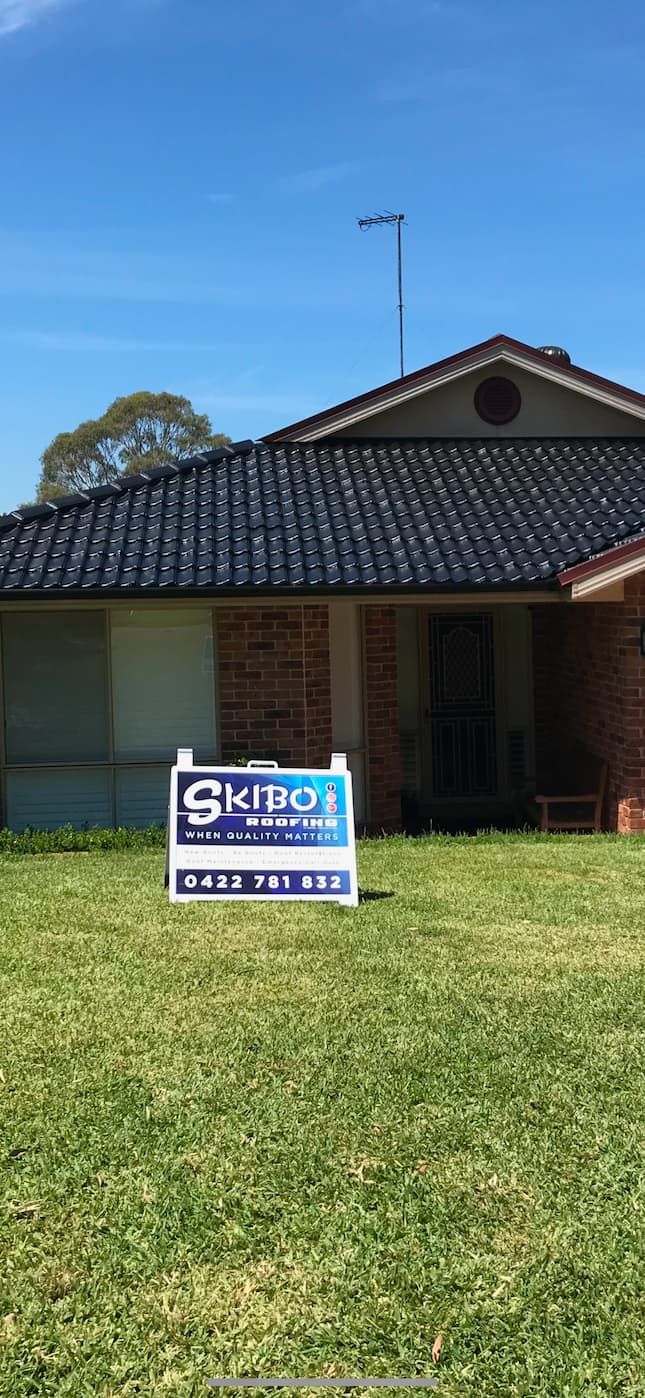 A roofing project in Penrith