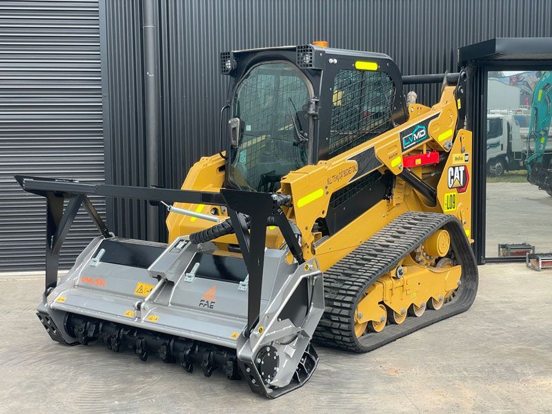 75-100HP skid steer FAE DML/SSL-175 VT forestry mulcher attachment