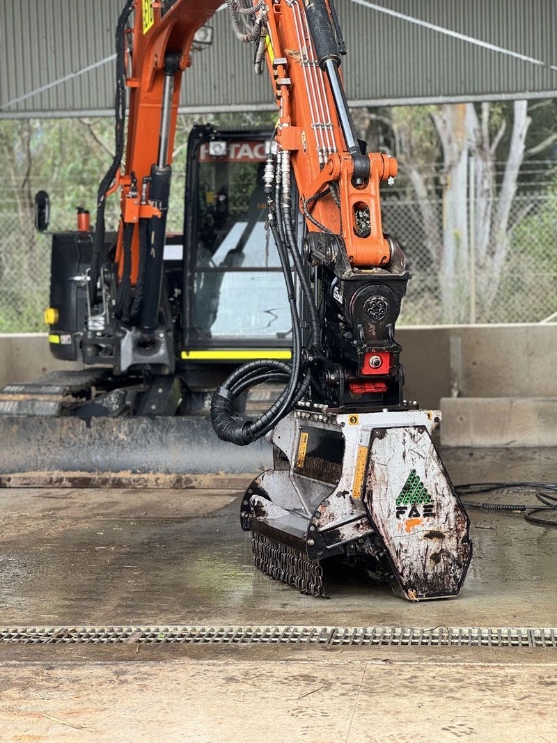 Excavator attachments