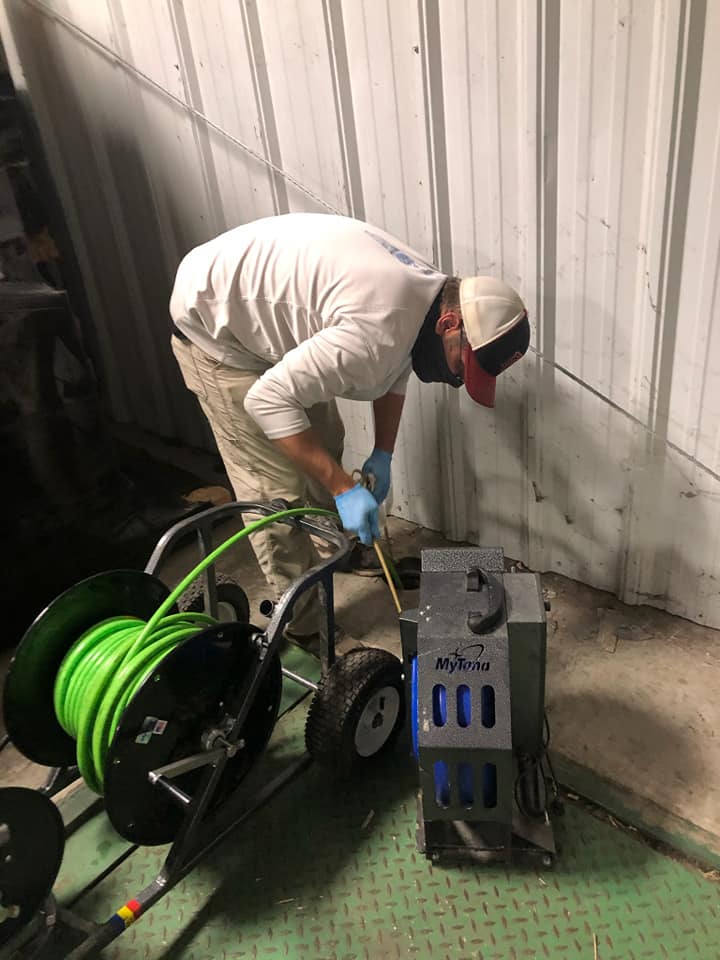 video camera inspection of sewers