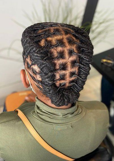 Afro hair style
