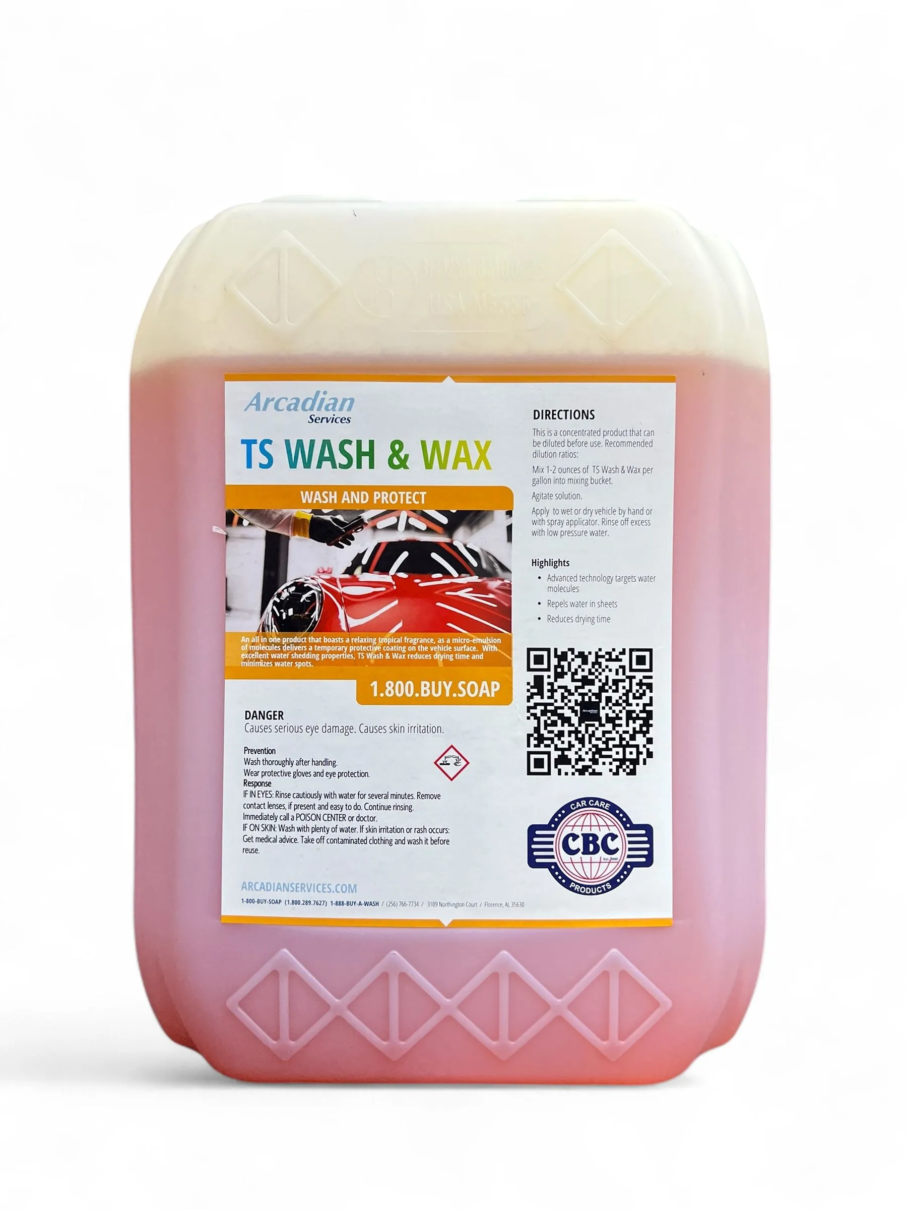 arcadian premium coatings glass cleaner