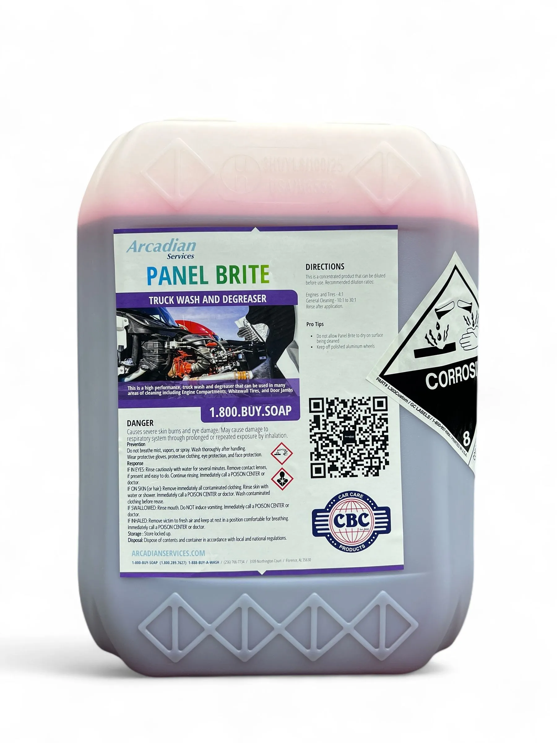 arcadian premium coatings glass cleaner