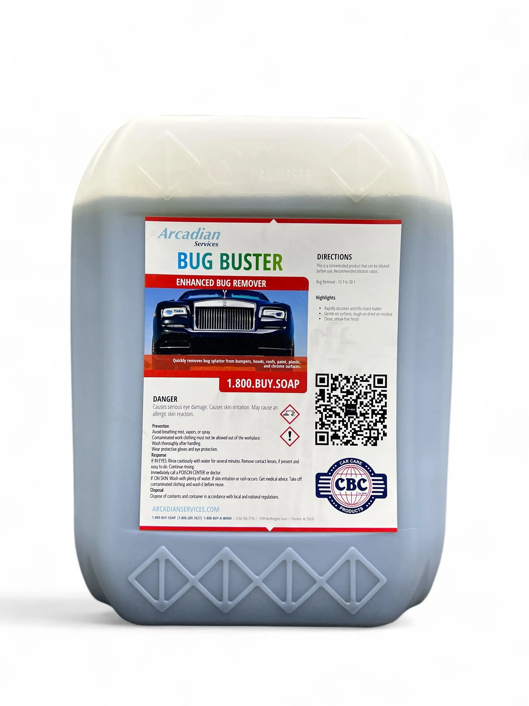 arcadian premium coatings glass cleaner