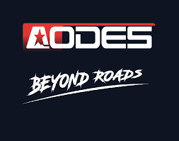 Logo di AODES, un marchio specializzato in veicoli fuoristrada. Il testo recita