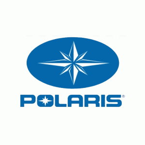 Logo Polaris: ovale blu con una stella bianca, sotto la parola 