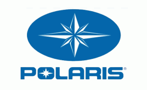 Logo Polaris: ovale blu con una stella bianca, sotto la parola