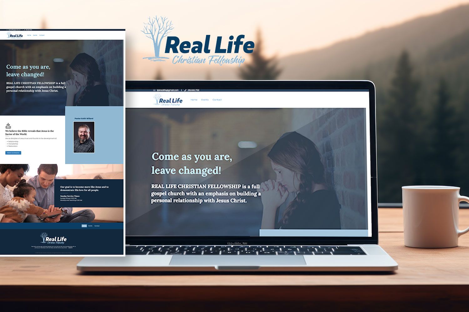 church website design