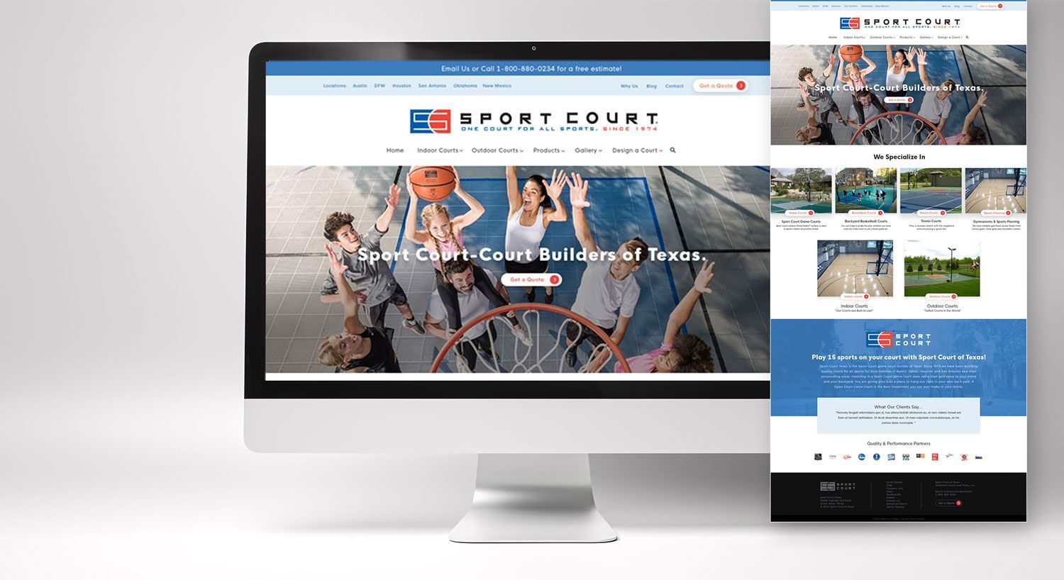 sport court website