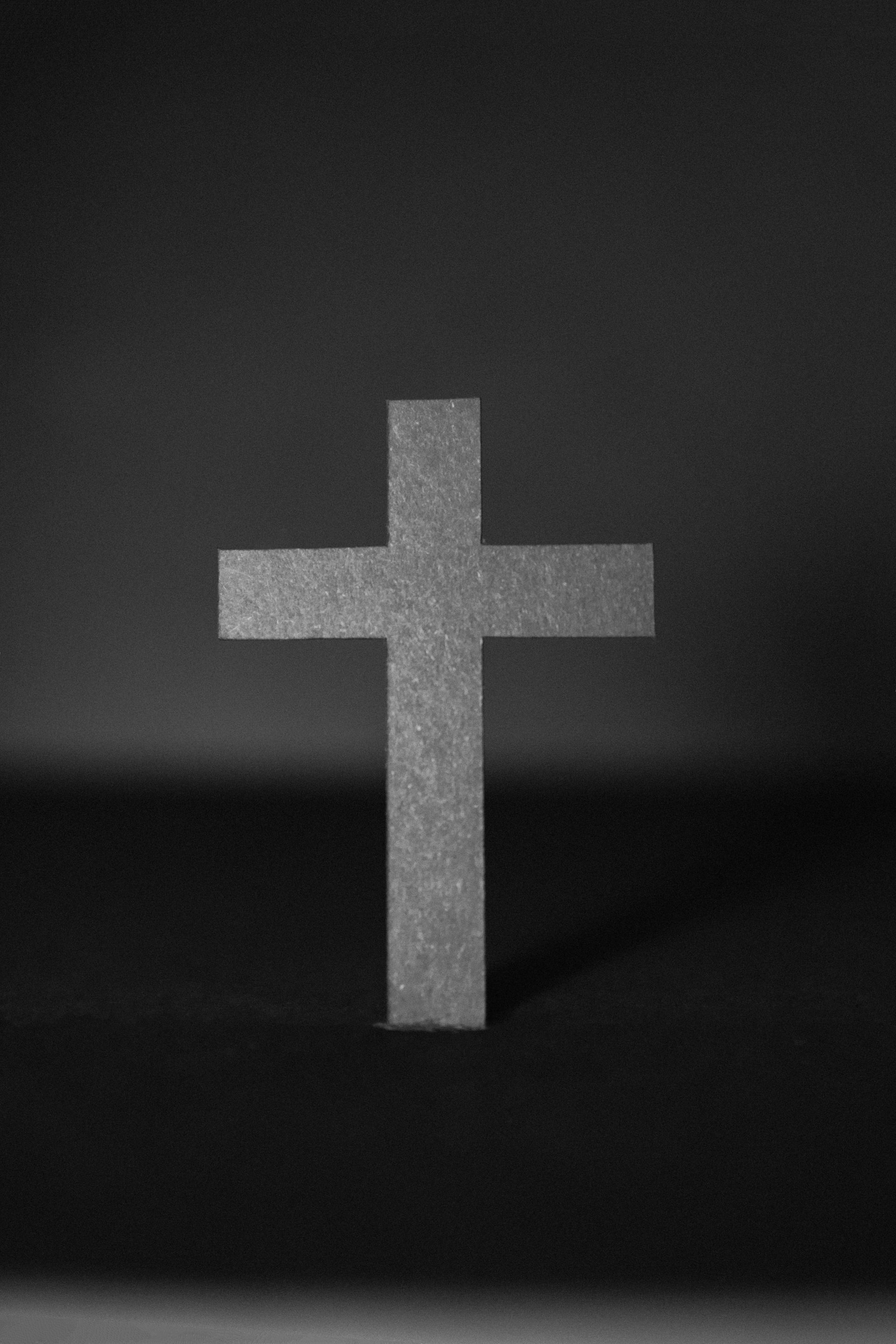 A simple cross in low light