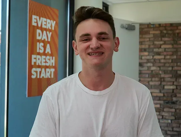 Joseph, a student who fell behind caught up and succeeded at Brightmont Academy through individualized learning
