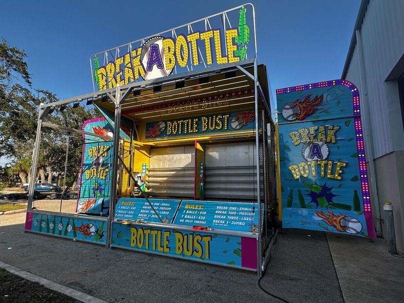 Carnival game booth