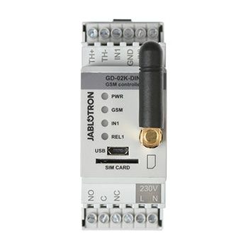 GD-02KN-DIN scarica la scheda tecnica GD-02K-DIN combinatore telefonico stand alone Jablotron, Controllo Temperature, Controli livello. Gestione tramite Cloud con APP installatore e utente