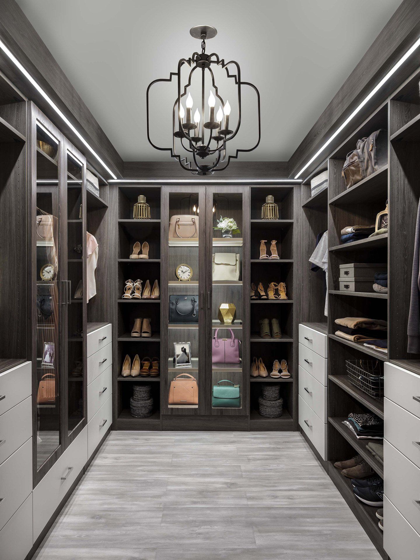 Custom Walk In Closet System