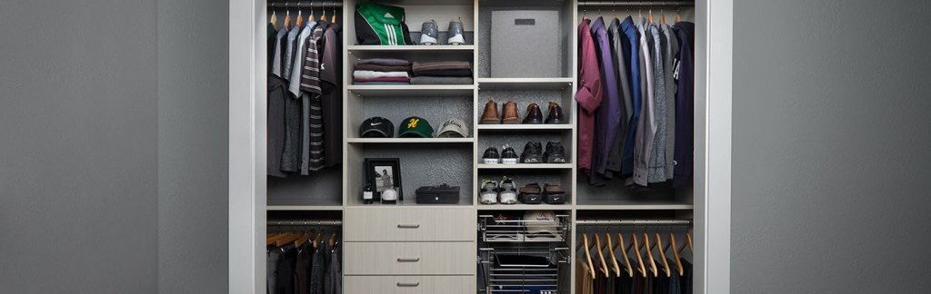 Custom Reach-In Closet System