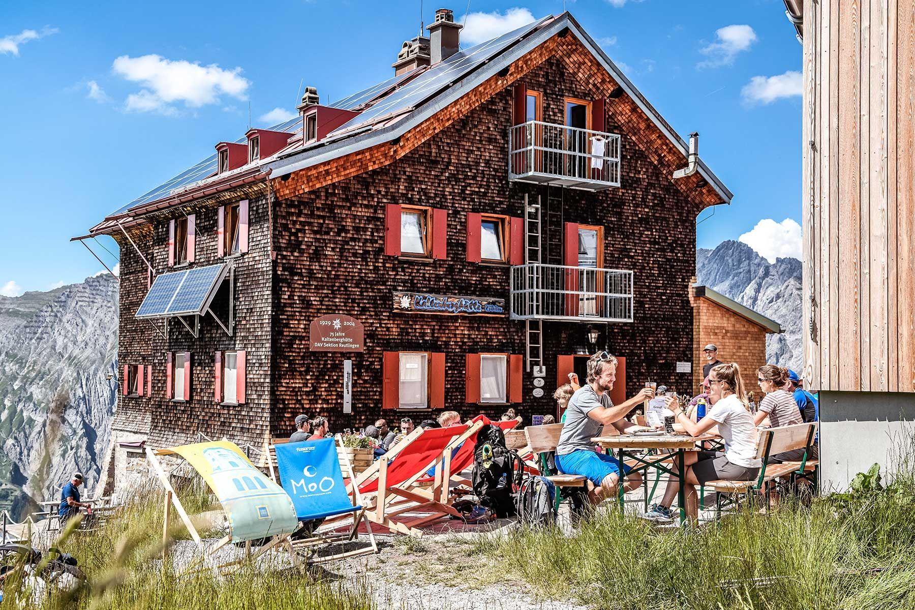 Kaltenberghütte in Stuben am Arlberg, Vorarlberg