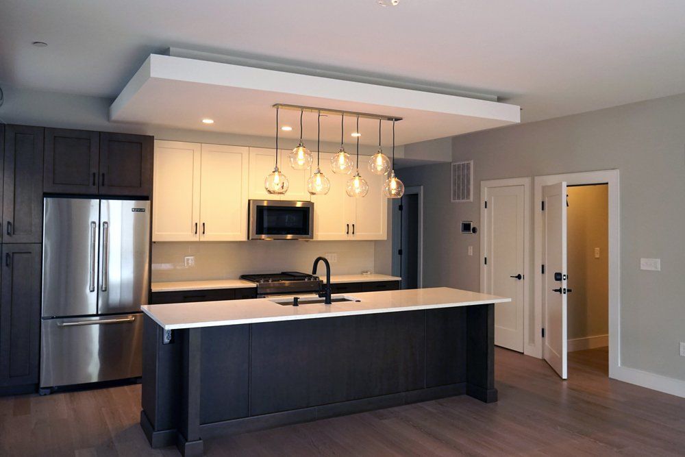 Modern Black Kitchen — Providence, RI — Great In Counters