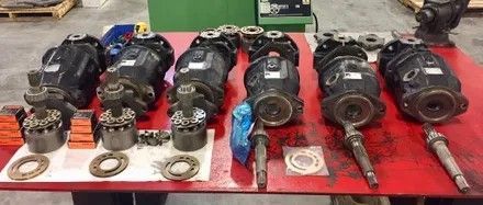 Table With A Bunch Of Pieces Of Equipment — Lincoln, NE — Central States Hydraulic Services