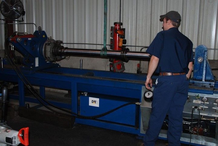 A Man In A Blue Shirt — Lincoln, NE — Central States Hydraulic Services