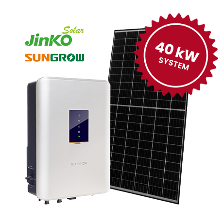 40kW Solar Panel and Sungrow Solar Inverter — Ryde Energy in Browns Plains, QLD
