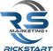 A logo for the marketing agency Rickstart Marketing+