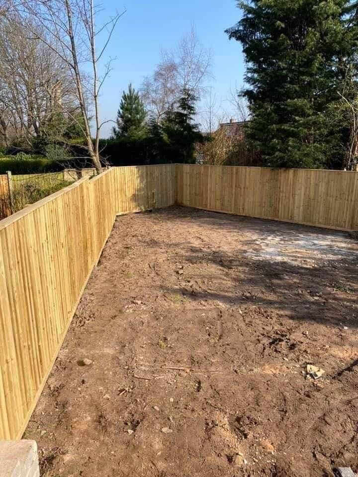 Feather edge fence panels Newcastle