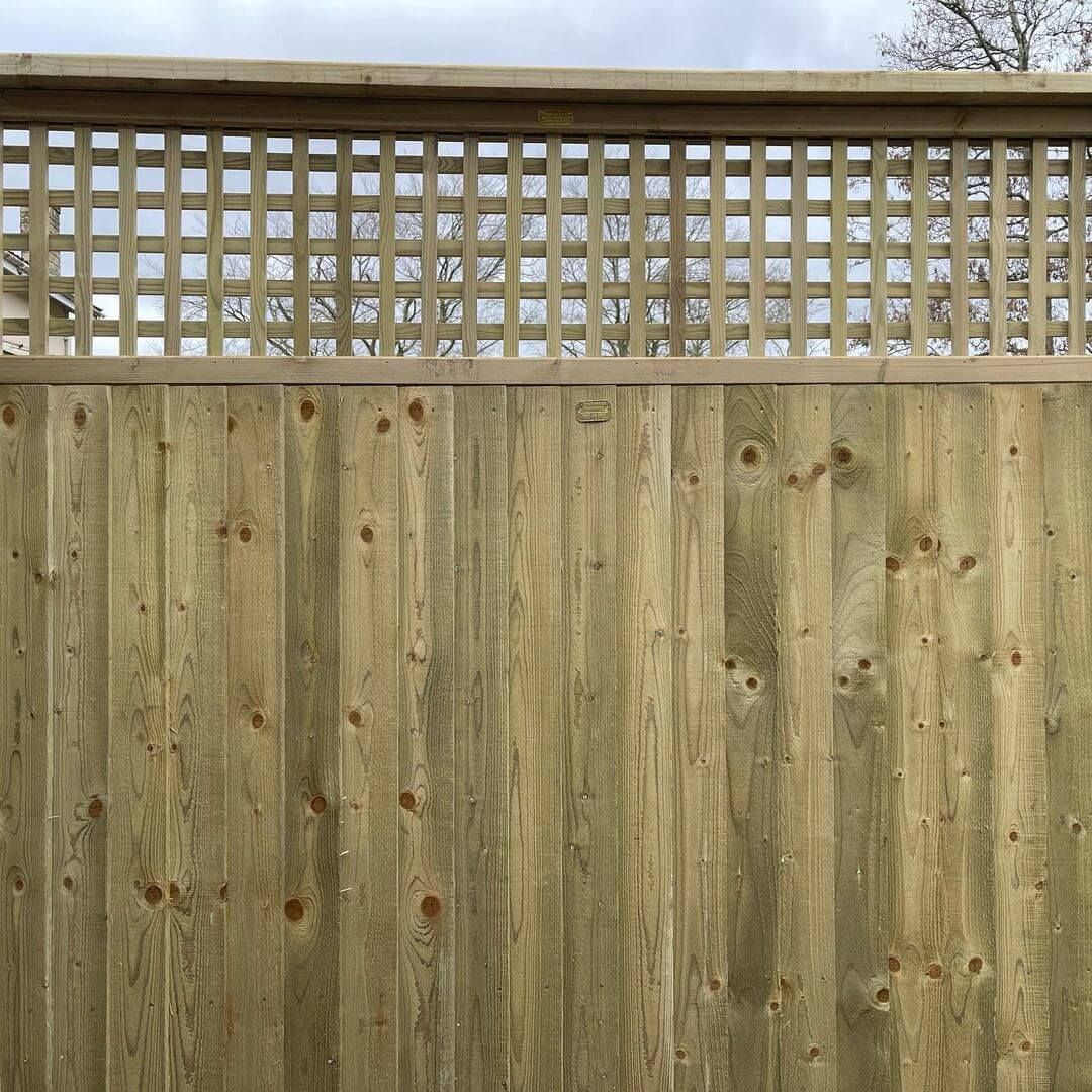 Lattice trellis fence panels Newcastle