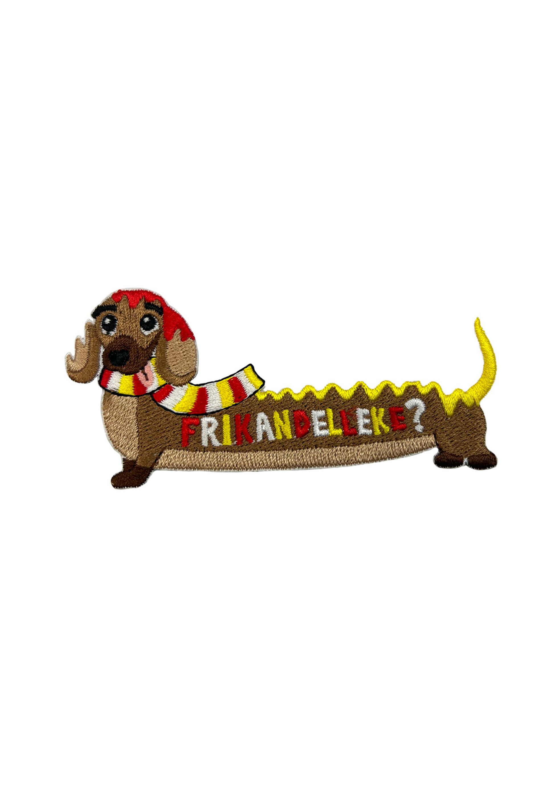 Embleem hond frikandelleke