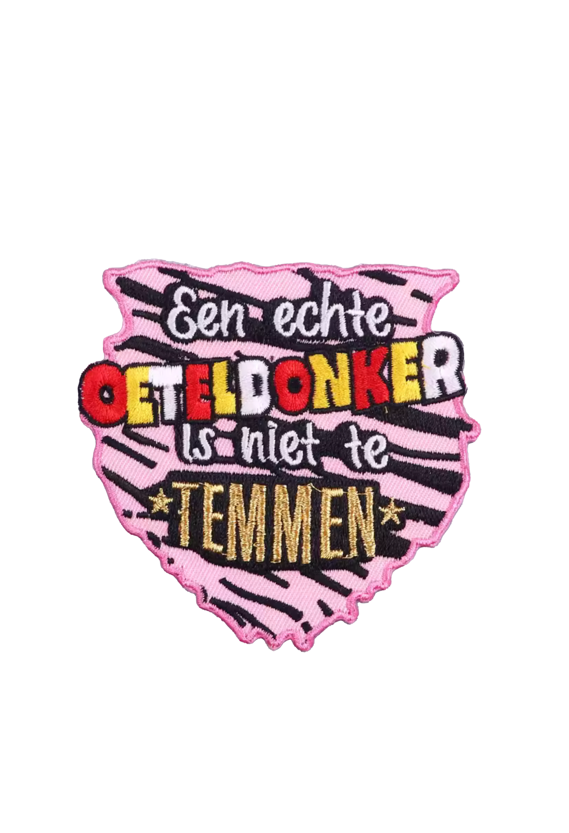 Embleem Een echte Oeteldonker is niet te temmen