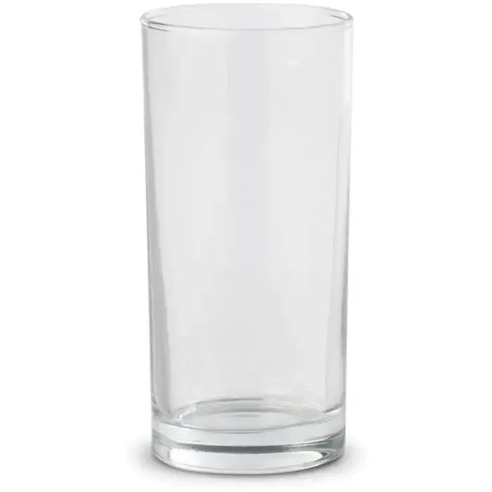 Het longdrink glas past bij ieder feestje. Of het nu om een verjaardag gaat, gender reveal, een borrel of een zakelijk evenement. Uit dit glas schenk je bijvoorbeeld water, frisdrank, mixdrankjes of een heerlijk vruchtensapje.