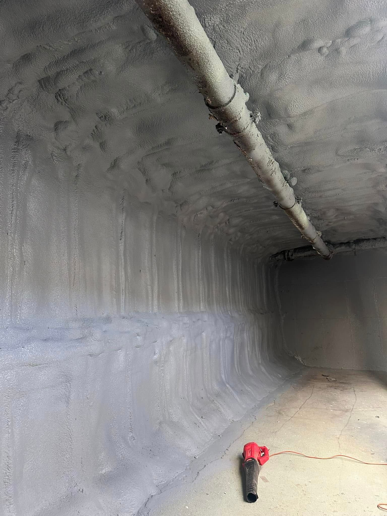 Application of Marine Spray Foam Insulation 