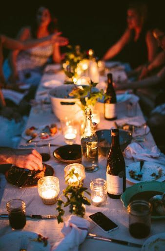 Decor for outdoor dining