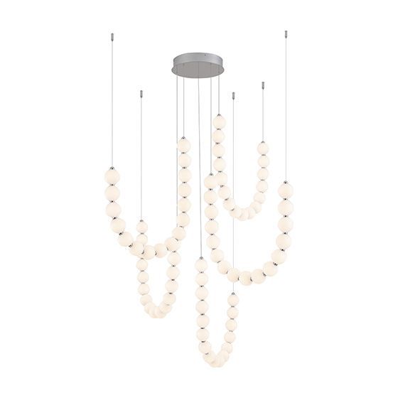 Akoya 54-in 5-Head Chandelier