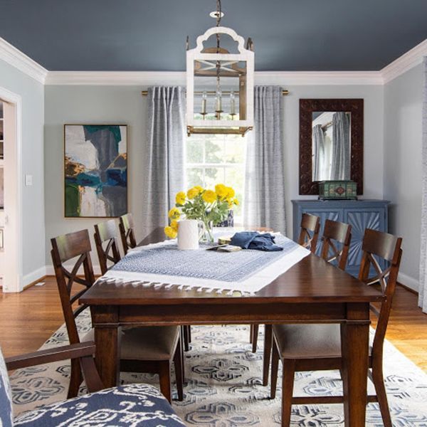 Country Dining Room Lighting - Hosting